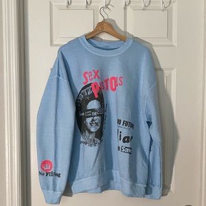 Sex Pistols Save The Queen Crew Neck Sweatshirt